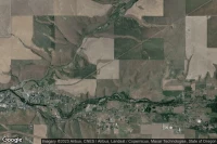 Vue aérienne de Woodpecker Landing Strip