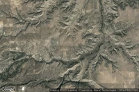 Vue aérienne de Greenhorn Valley