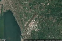 Vue aérienne de Bandaranaike International