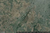 Vue aérienne de Imphal