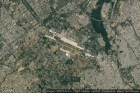 Vue aérienne de Chandigarh