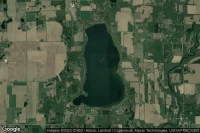 Vue aérienne de Ceder Lake