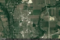 Vue aérienne de Beloit Memorial Hospital