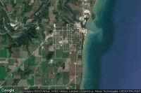 Vue aérienne de Saint Mary's Kewaunee Area Memorial Hospital