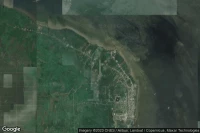 Vue aérienne de Sungai Pakning Bengkalis