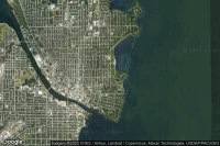 Vue aérienne de Mercy Medical Center