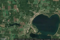 Vue aérienne de Indianhead Medical Center