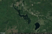 Vue aérienne de Johnson Island