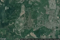 Vue aérienne de Tengah Air Base