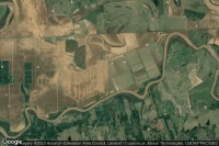 Vue aérienne de Tom J Moore Farm