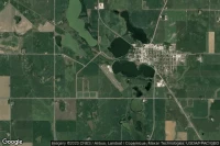 Vue aérienne de Elbow Lake Municipal - Pride of the Prairie