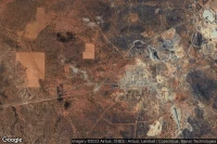Vue aérienne de Coolgardie