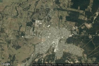 Vue aérienne de Cessnock Hospital