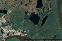 Vue aérienne de Hangar Lake