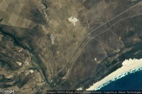 Vue aérienne de Vlakteplaas Airstrip