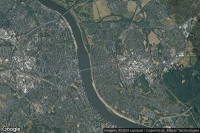 Vue aérienne de Bonn Konrad-Adenauer-Platz