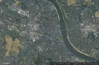 Vue aérienne de Bonn Stadthaus