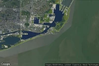Vue aérienne de Wilhelmshaven Helgolandkai