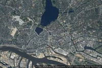Vue aérienne de Hamburg Hbf (S-Bahn)