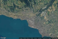 Vue aérienne de Vevey (funi)