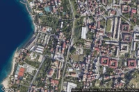Vue aérienne de Reggio di Calabria Archi