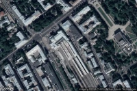Vue aérienne de Sankt-Peterburg Vitebskii