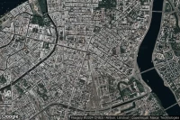 Vue aérienne de Sankt-Peterburg Glavnii