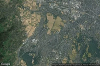 Vue aérienne de Bonn Helmholtzstraße