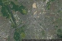 Vue aérienne de Leipzig Markt