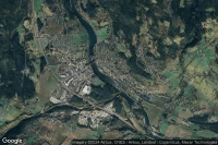 Vue aérienne de Vinstra stasjon