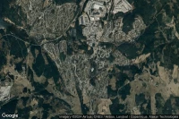 Vue aérienne de Vevelstad stasjon