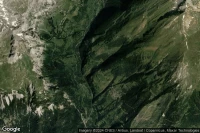 Vue aérienne de Albinen Dorben