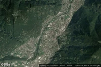 Vue aérienne de Bellinzona Bramantino
