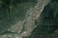 Vue aérienne de Bellinzona Espocentro