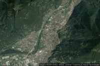 Vue aérienne de Bellinzona SAMB