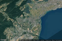 Vue aérienne de Colombier NE Rue de L Etang