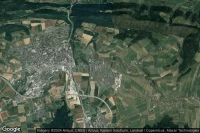 Vue aérienne de Courroux Les 3 Farine