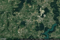 Vue aérienne de Farvagny-le-Grand Rte Ecoles