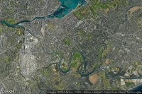 Vue aérienne de Genève Clinique Générale