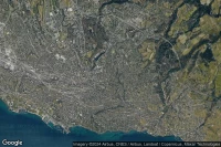 Vue aérienne de Lausanne Allières