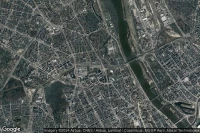 Vue aérienne de Warszawa Gdańska