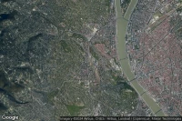 Vue aérienne de Budapest-Déli