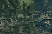 Vue aérienne de Forsmark E12 Slussfors