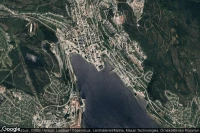 Vue aérienne de Örnsköldsvik Fjällräven Center