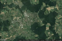 Vue aérienne de Ebern Parkplatz Mittelschule
