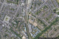 Vue aérienne de St Albans