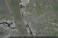 Vue aérienne de Moorfields