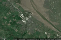 Vue aérienne de Flint