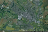 Vue aérienne de Salisbury