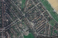 Vue aérienne de Redcar East